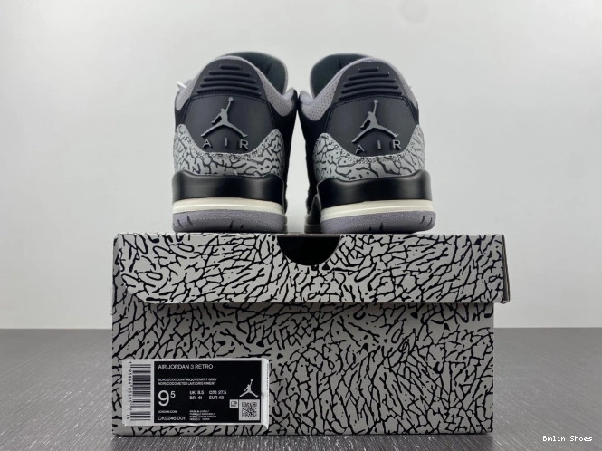 Bmlin CK9246-001 Off Noir Jordan 3 Air WMNS 0716